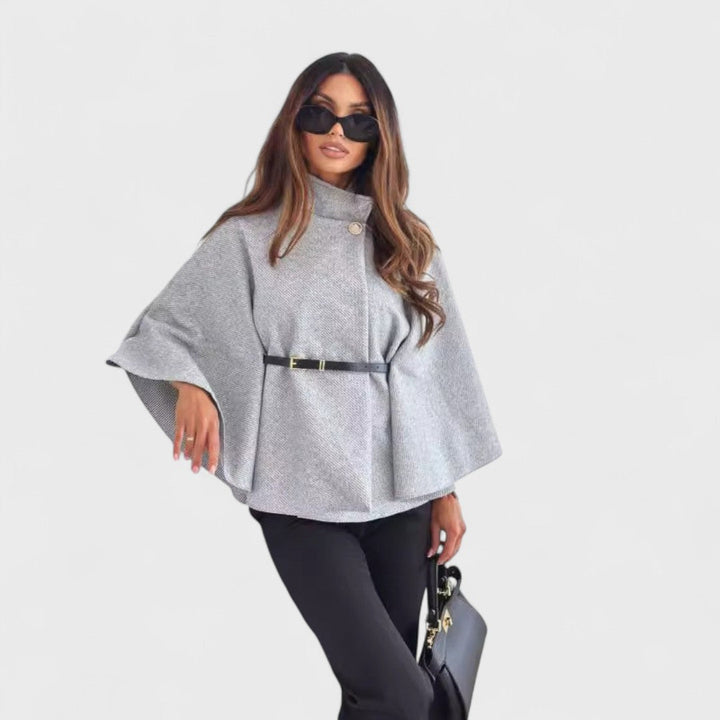 Amarise | Chic Butterfly Jacket with Belt