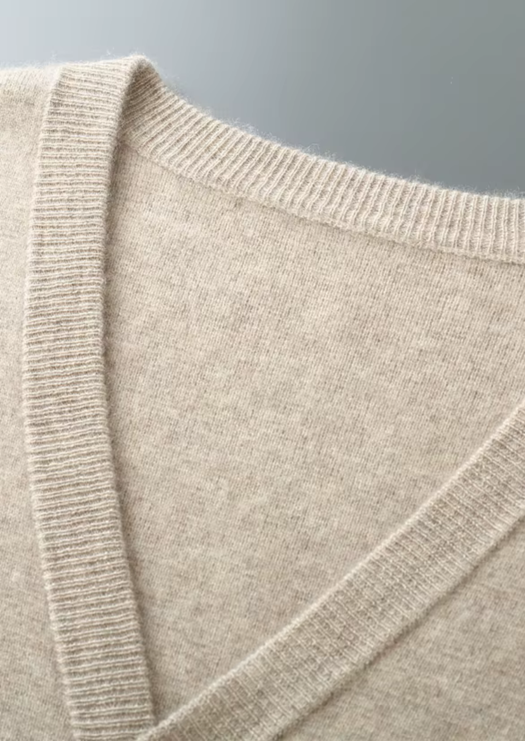 Pure Extra-Fine Merino Wool Essential Luxury Cardigan