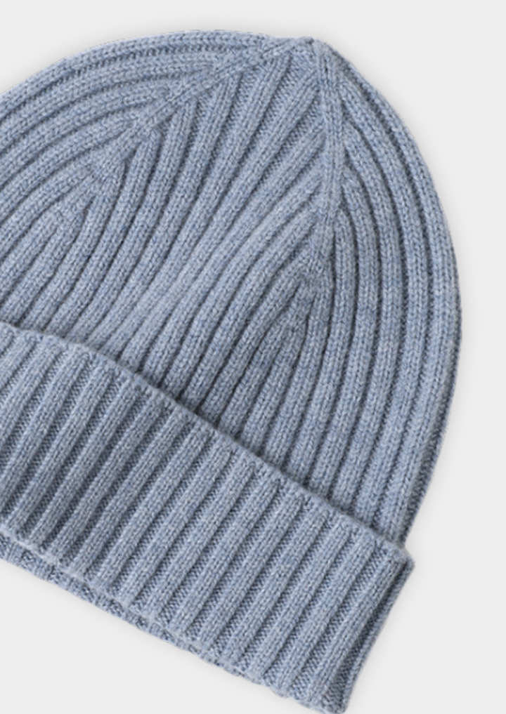 Merino Wintertime Signature Knit – Light Blue
