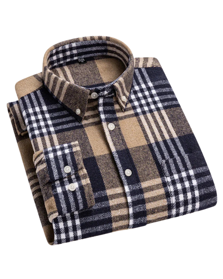 Guido | Cotton Plaid Shirt