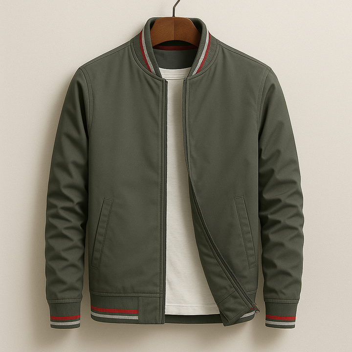 Caleb | Urban Stripe Bomber