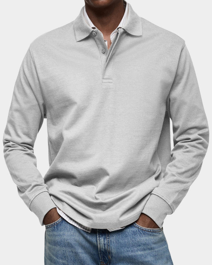 Classic Long-sleeve Polo Shirt