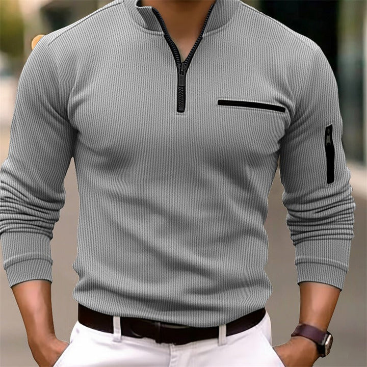Arvin | Long-sleeved shirt with zipper