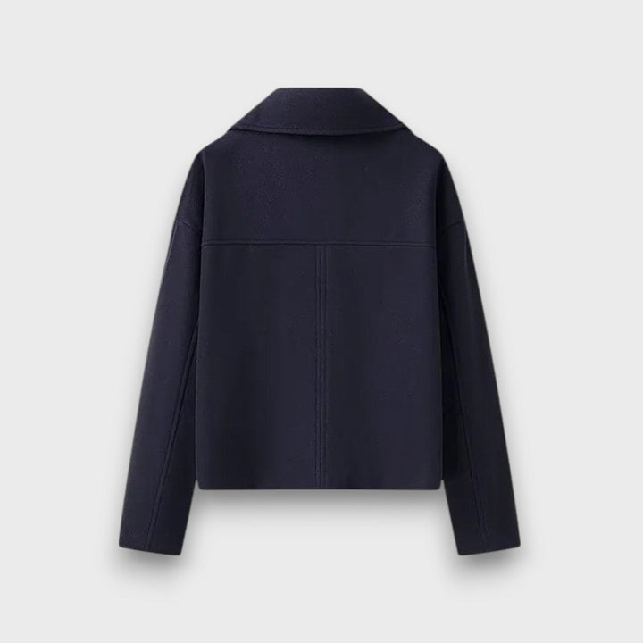 Coralie | Short Coat with Lapel Collar