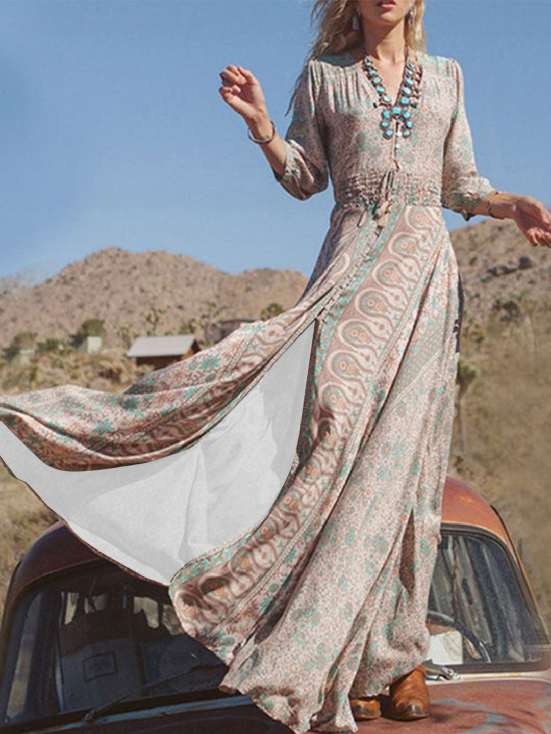 Milana | Boho Elegance Dress