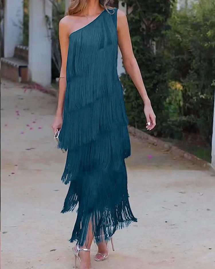 Poppy | Elegant off-the-shoulder dress