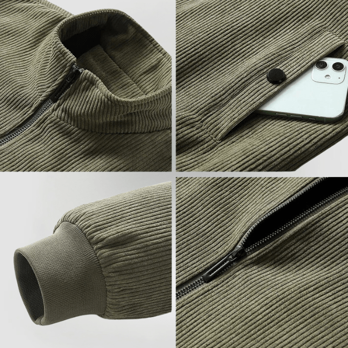 Lucas | Corduroy Jacket with Fleece Lining