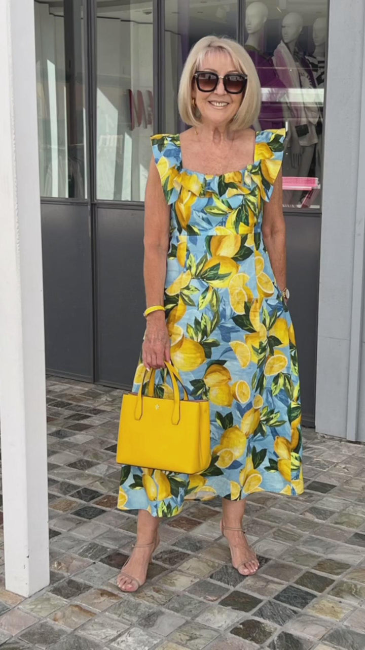 Edna | Summer Lemon Dress