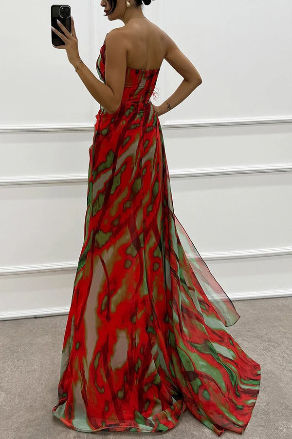 Nia | Vibrant Maxi Dress