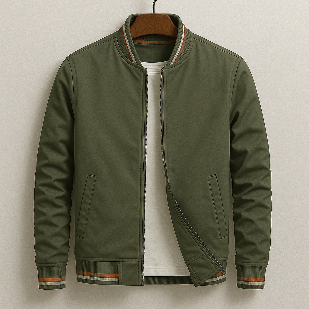 Caleb | Urban Stripe Bomber