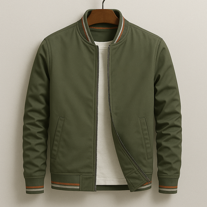 Caleb | Urban Stripe Bomber