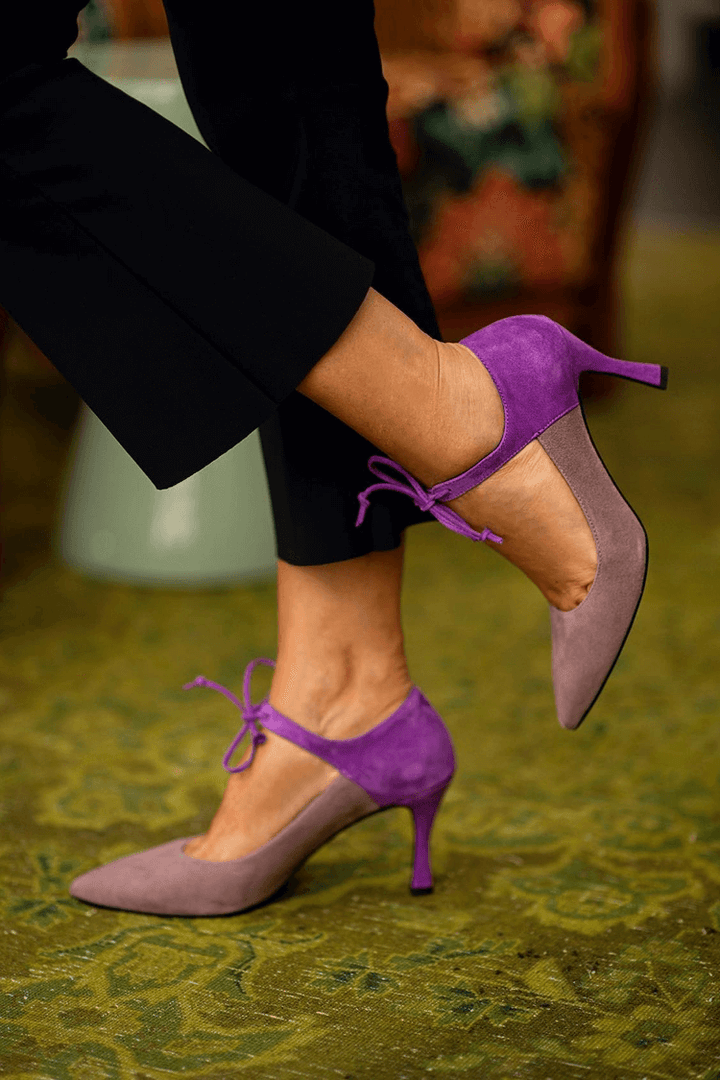 Selvyn | Elegant Ankle-Tie Heels