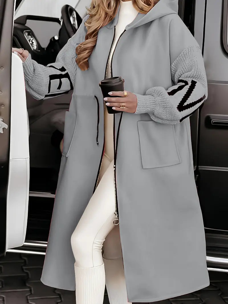 Elisabetta | Elegant Hooded Coatigan