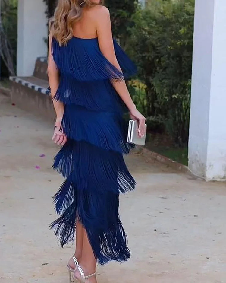 Poppy | Elegant off-the-shoulder dress