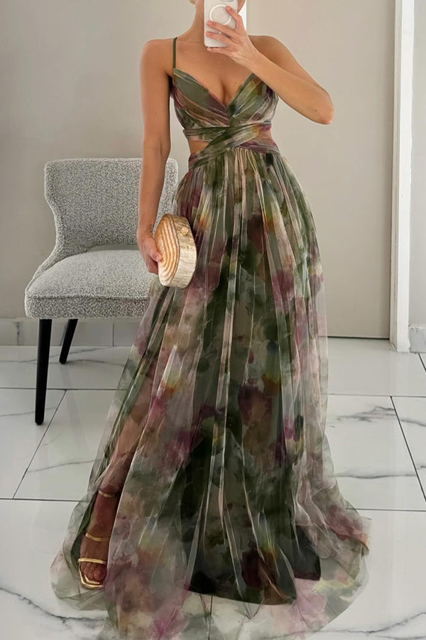 Bernice | Long floral dress