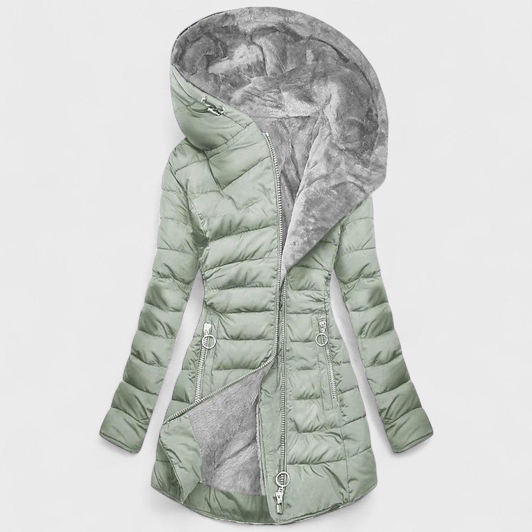 Elina | Mid-Length Lightweight Warm Jacket