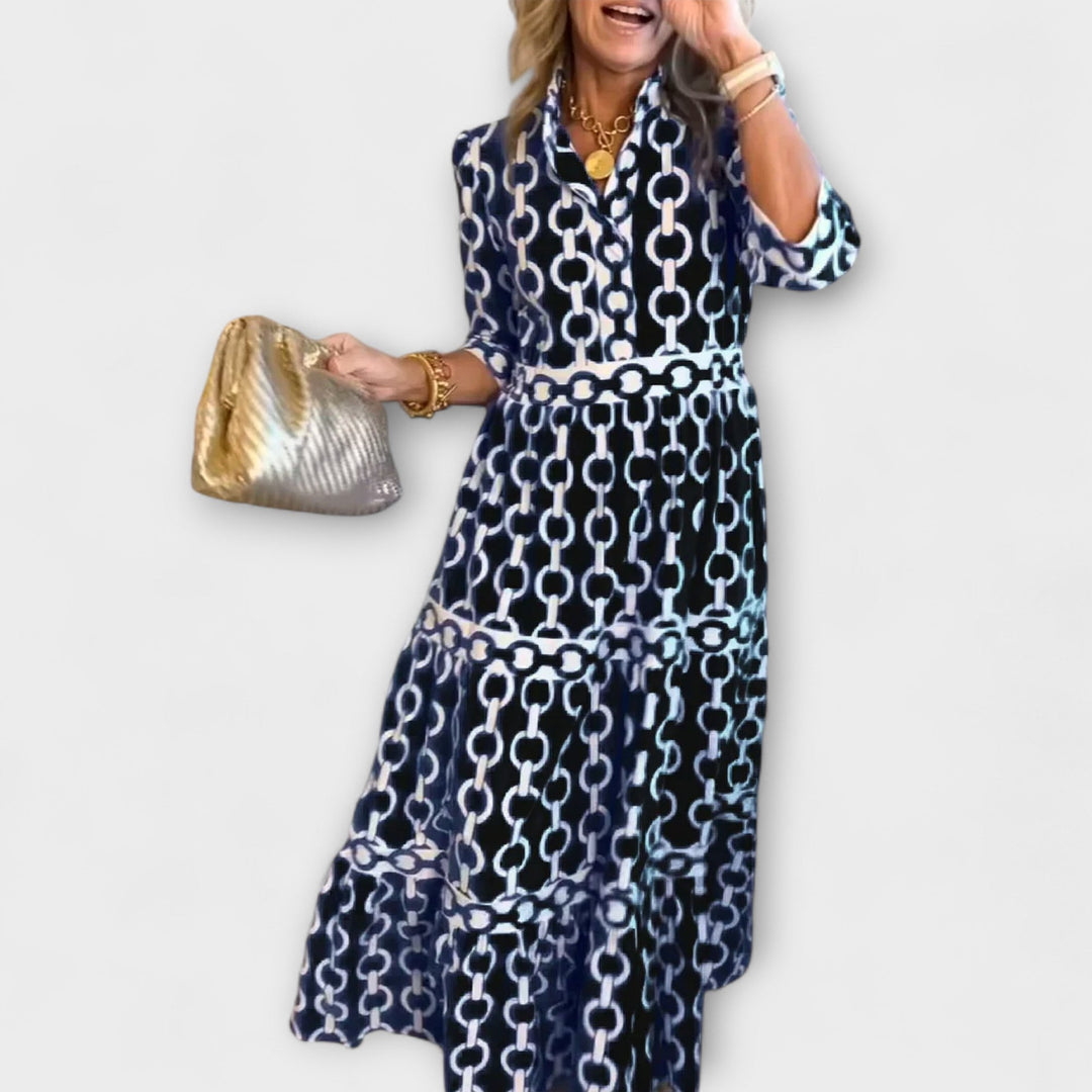 Kelsey | Chain Pattern Dress