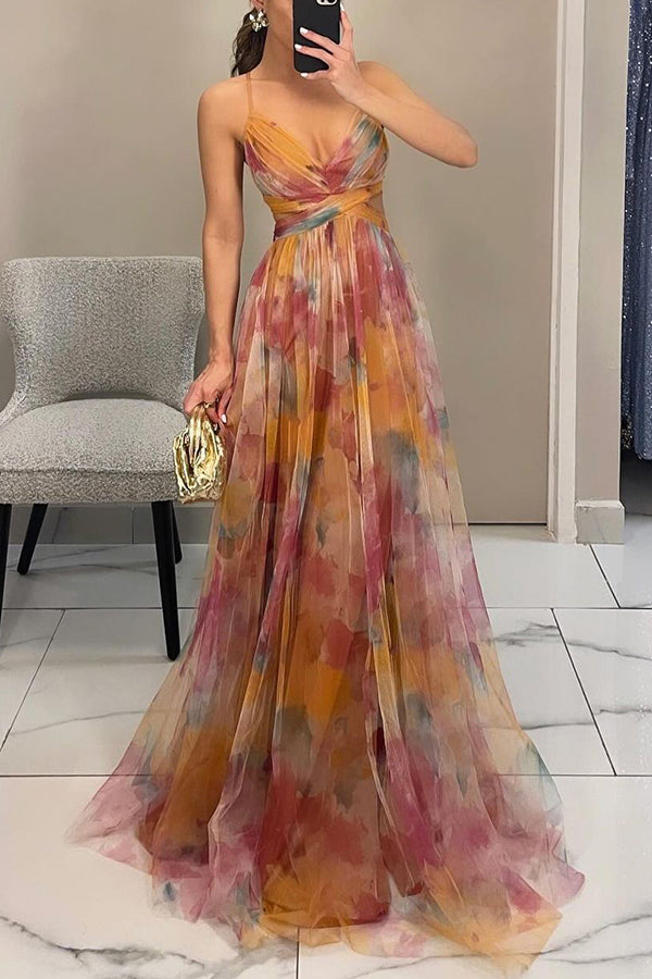 Bernice | Long floral dress