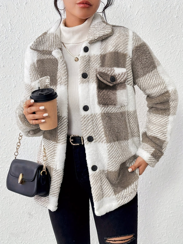 Lucienne | Cozy Blush Jacket