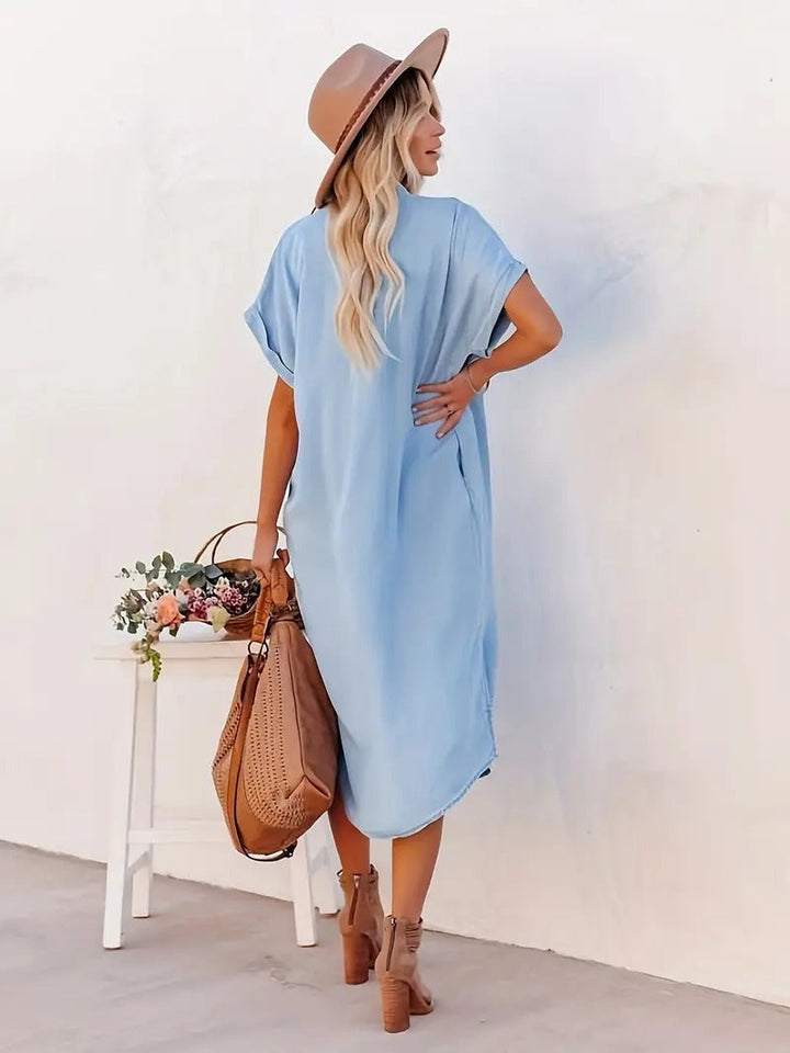Iris | Shirt Dress with Pockets