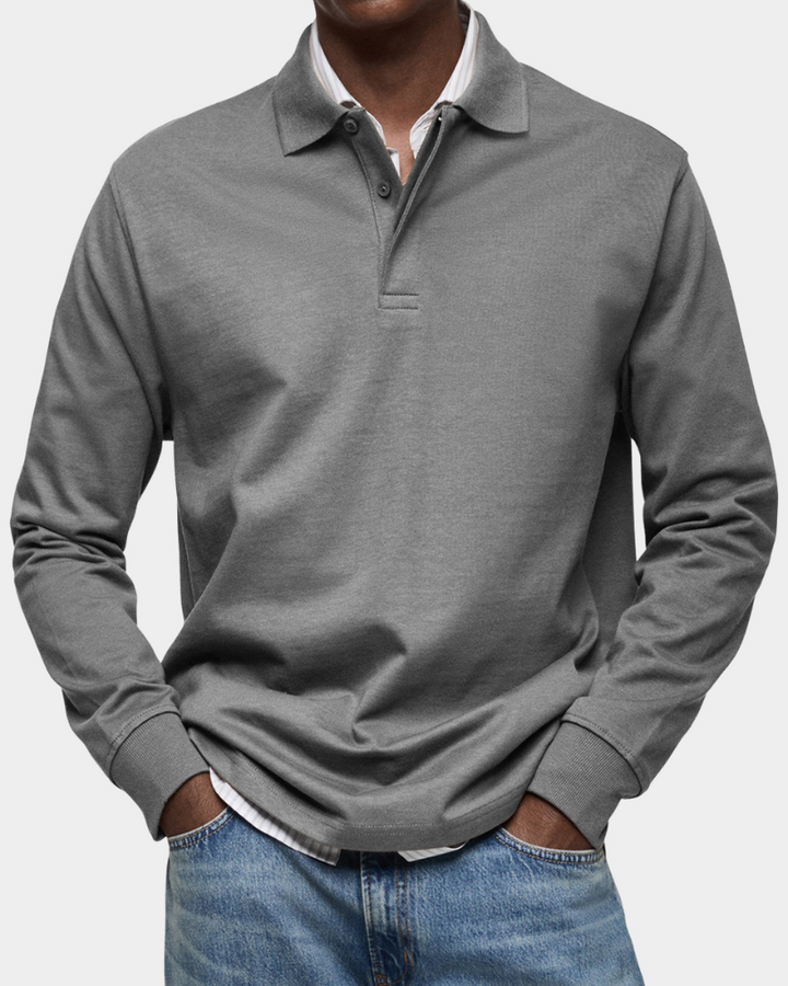 Classic Long-sleeve Polo Shirt