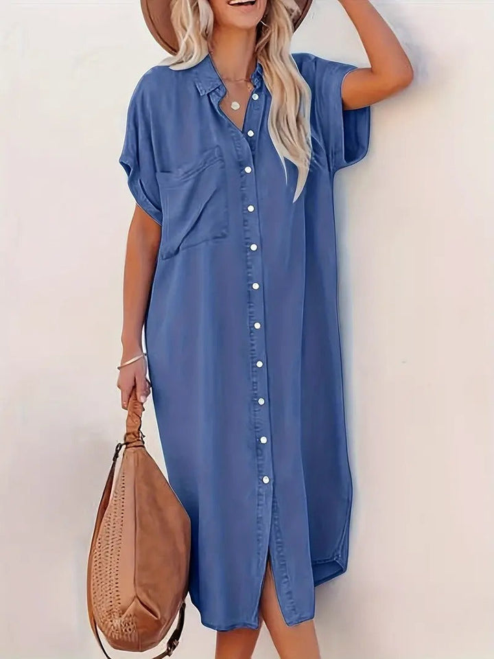 Iris | Shirt Dress with Pockets