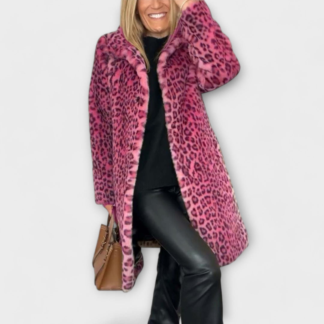 Sienna | Leopard Print Coat