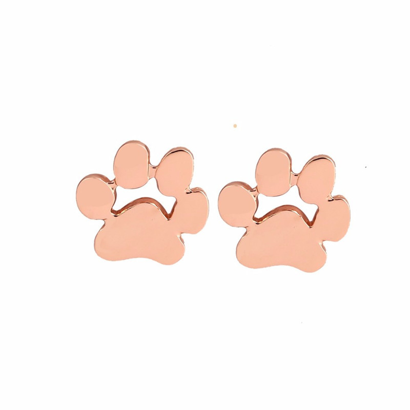 Hypoallergenic paw earrings 🐾