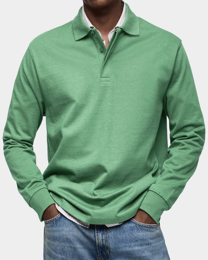 Classic Long-sleeve Polo Shirt