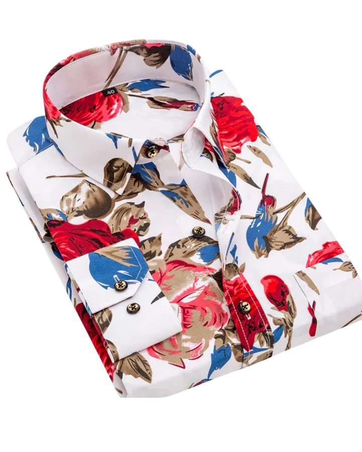 Guido | Nautical Print Shirt