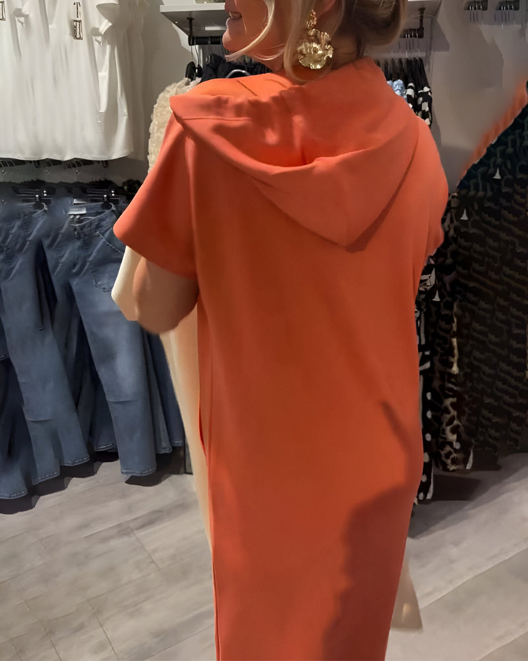 Elin | Casual Hoodie Dress