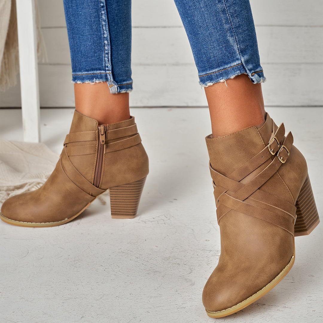 Orthopaedic Leather Ankle Boots