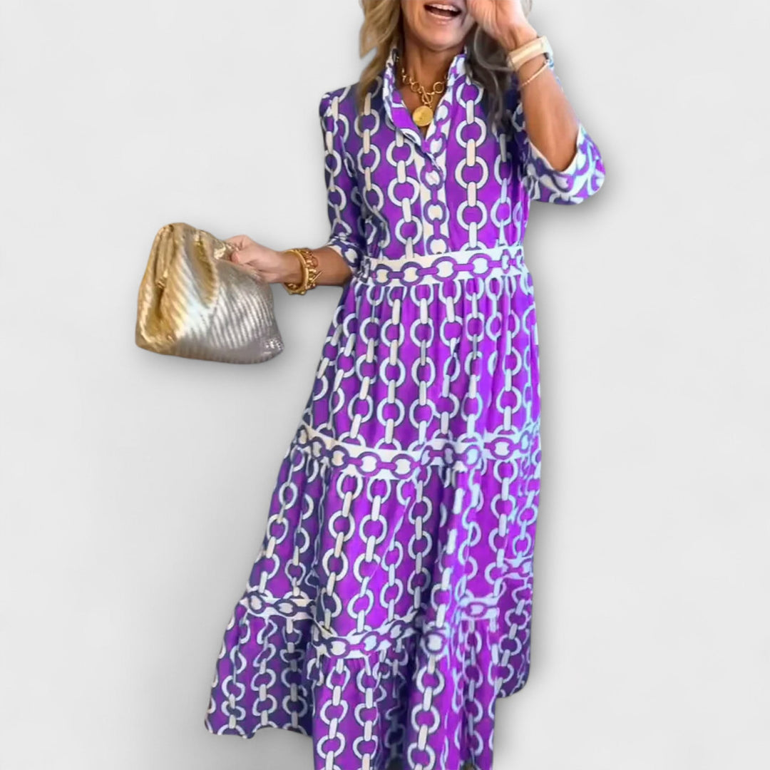 Kelsey | Chain Pattern Dress