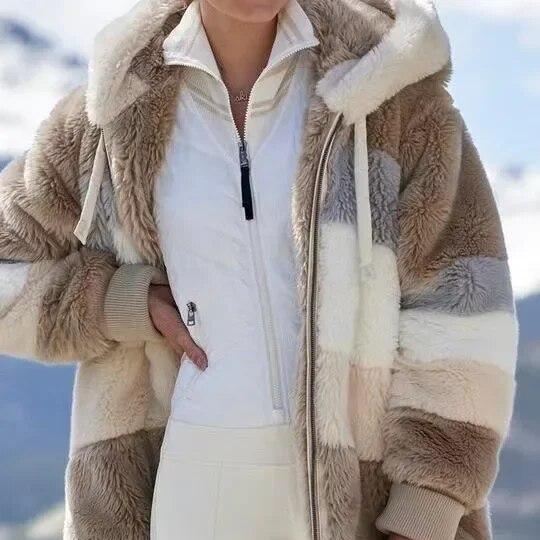 Corinne | Women’s Winter Hooded Zip Jacket