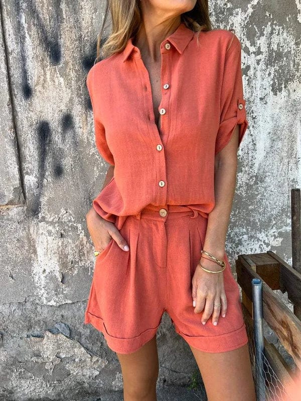 Lia | Linen Comfy Set