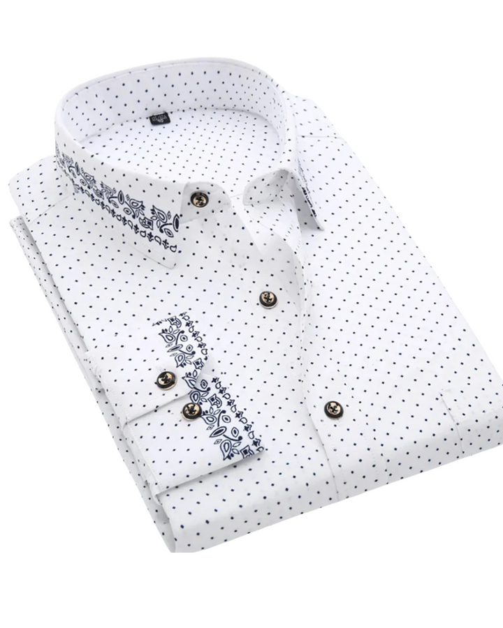 Guido | Nautical Print Shirt