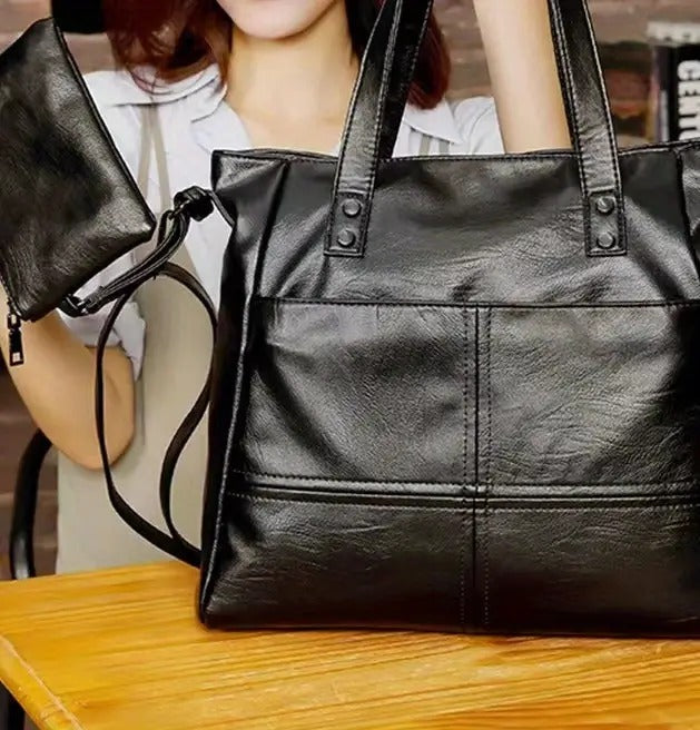 Clara | Retro Bag in Vegan Leather