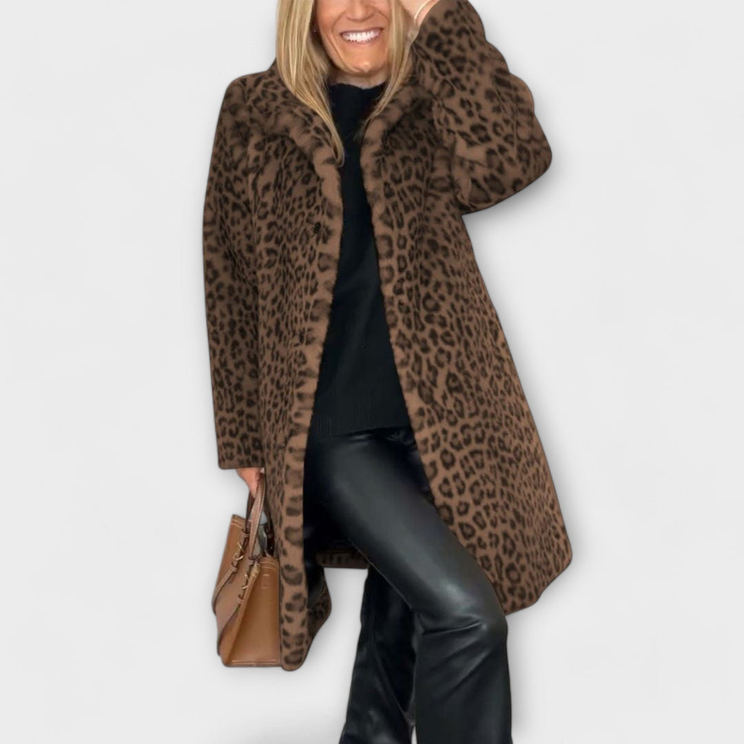 Sienna | Leopard Print Coat