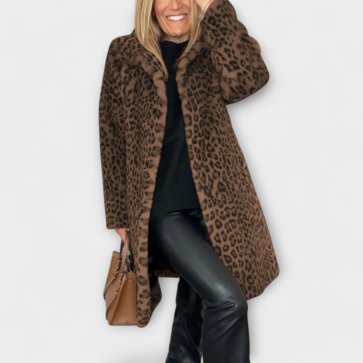 Sienna | Leopard Print Coat