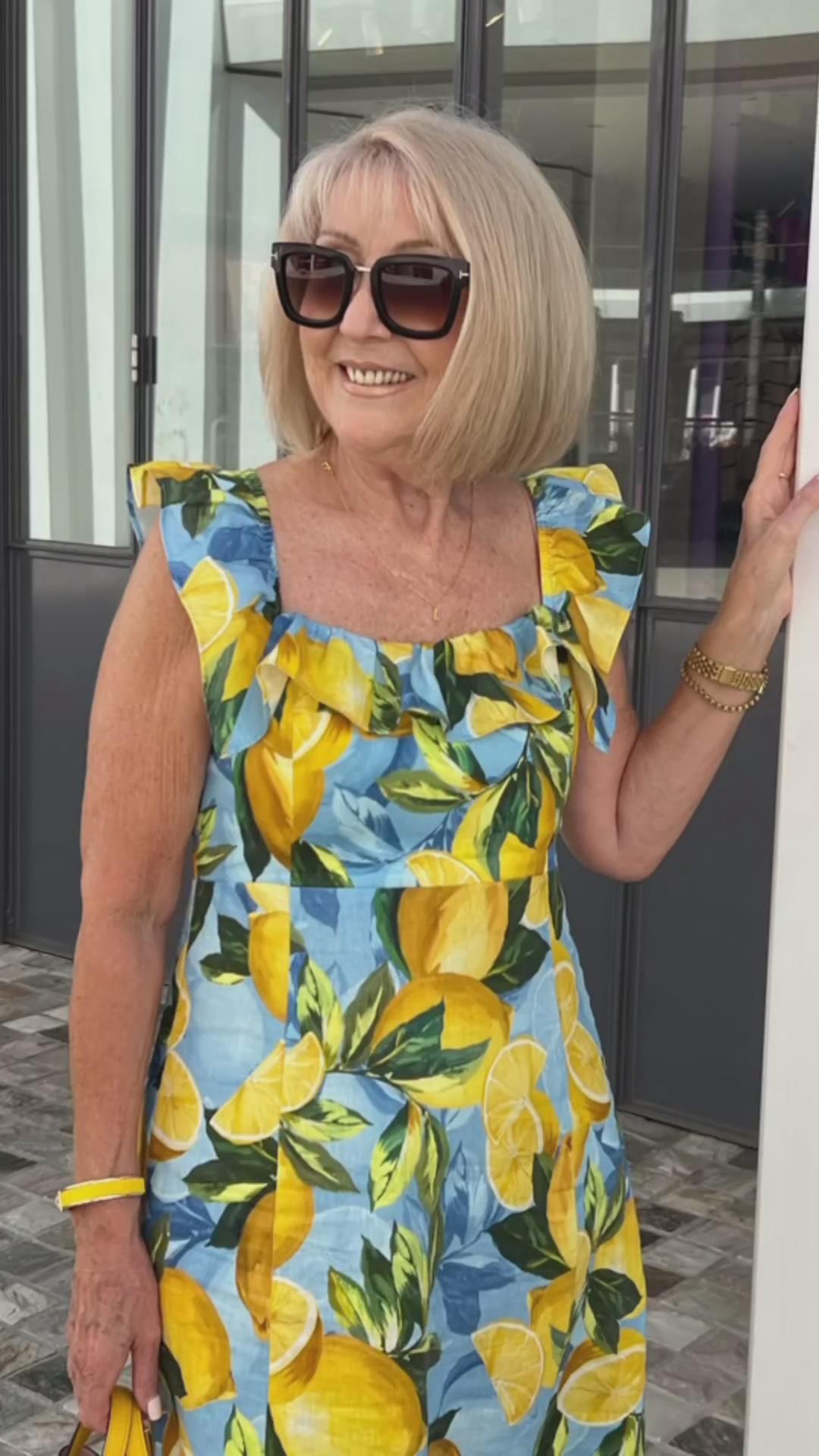 Edna | Summer Lemon Dress
