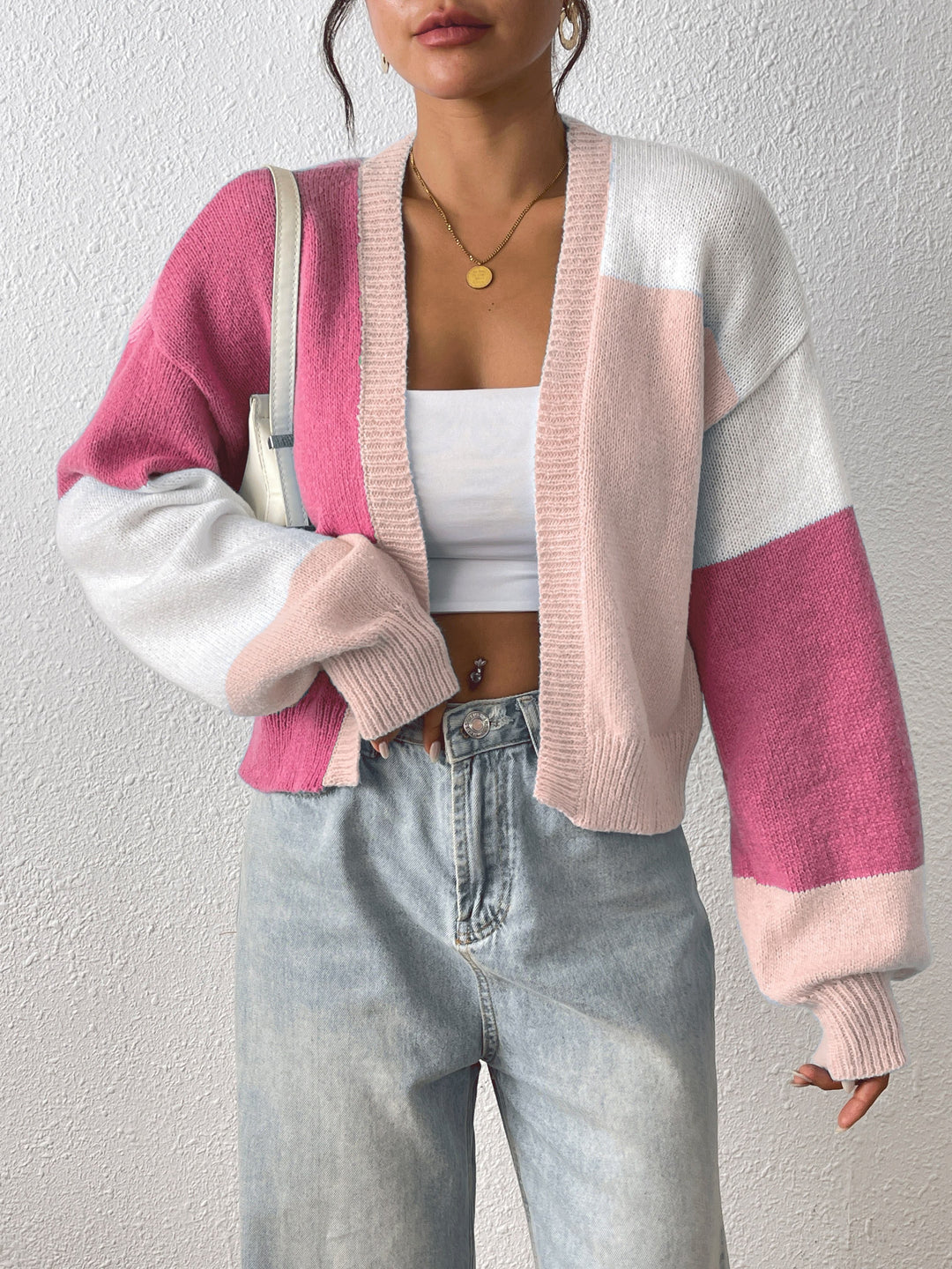 Vanja | Color Block Cardigan