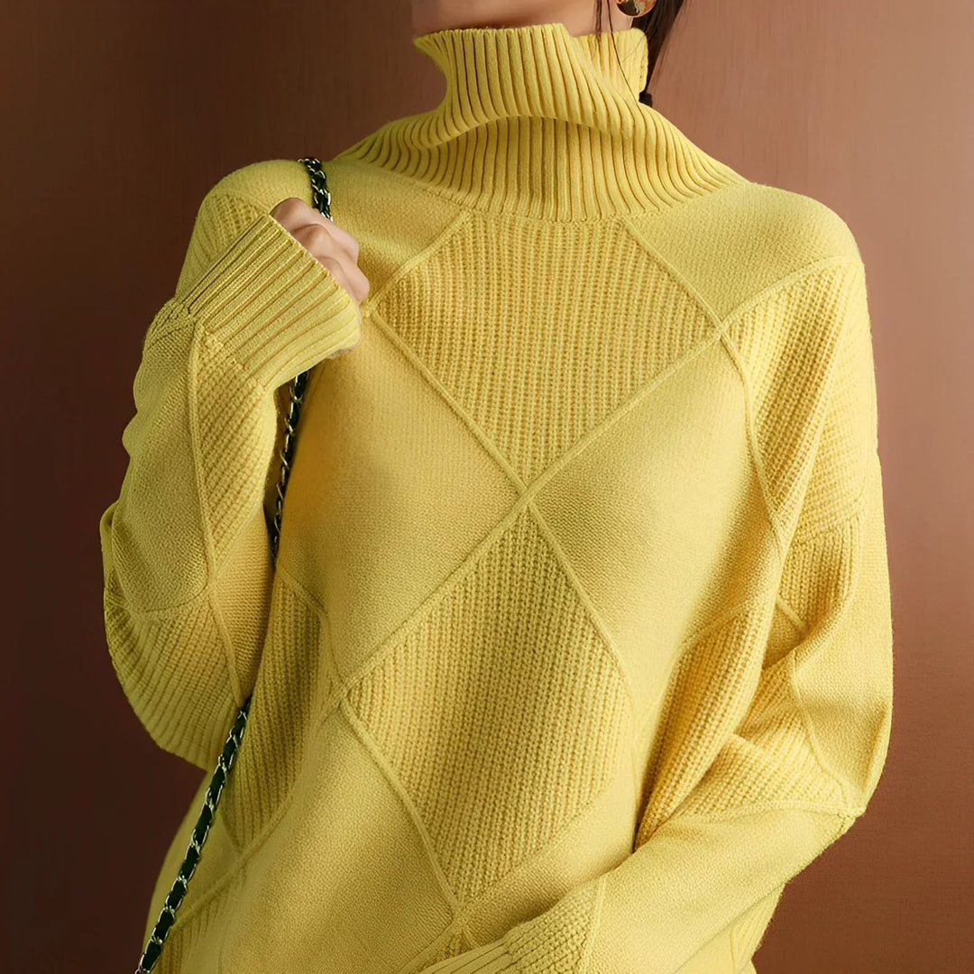 Viènne | Structured turtleneck jumper