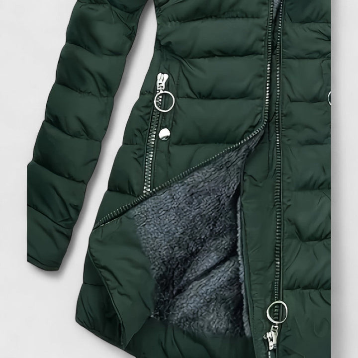 Elina | Mid-Length Lightweight Warm Jacket