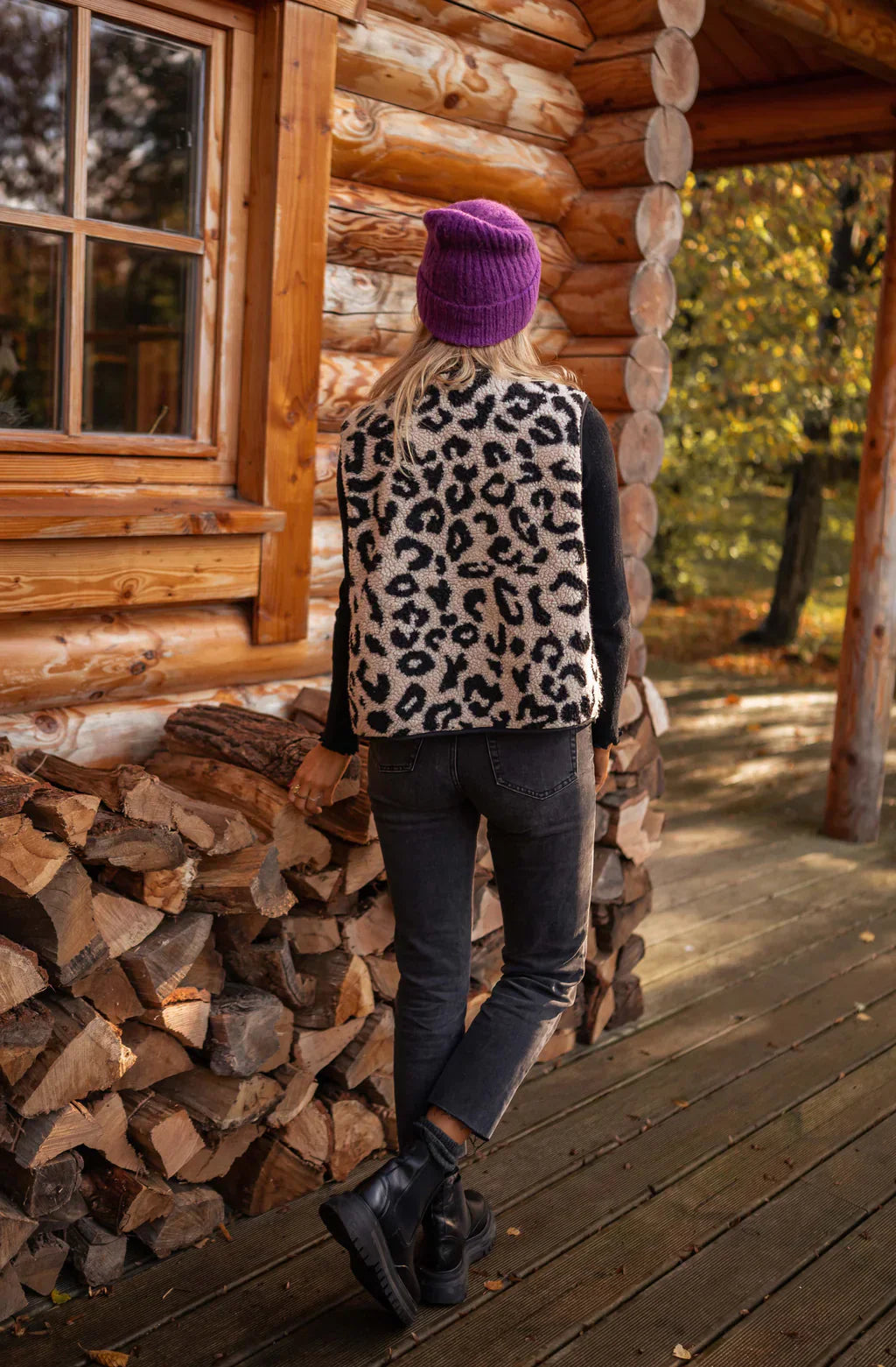 Jorja | Leopard Soft Vest