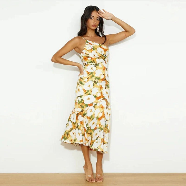 Racheall | Dress with floral pattern