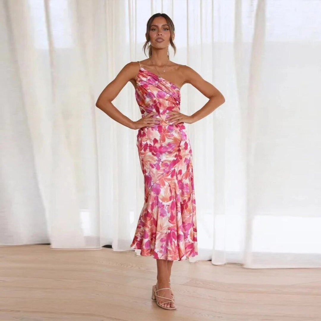 Racheall | Dress with floral pattern