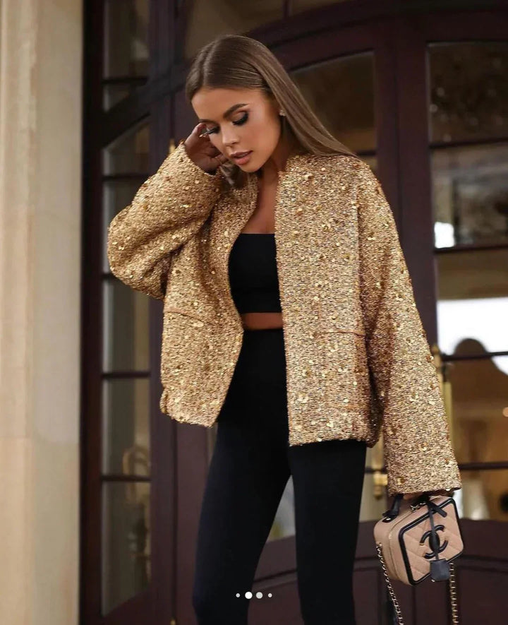 Serena | Sequin Jacket