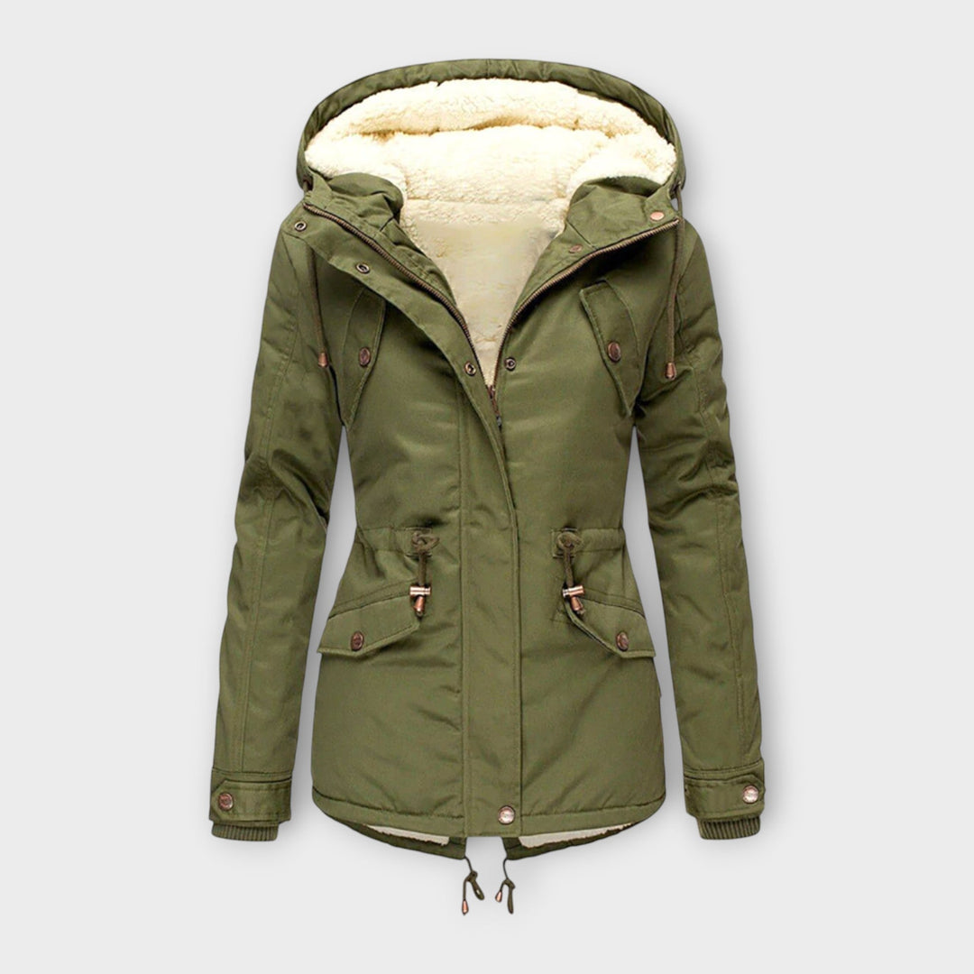 Elara | Waterproof Lined Winter Jacket