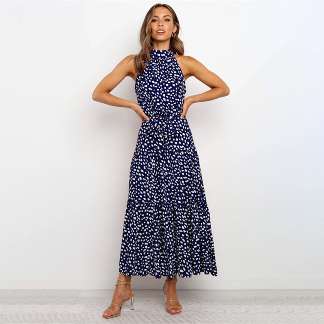 Tamika | Polka Dot Midi Dress
