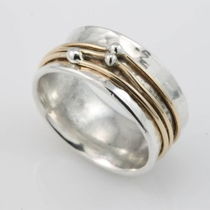 Aurelia | Vintage Gold-Plated Silver Ring